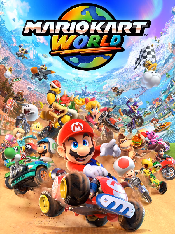 Mario Kart World poster