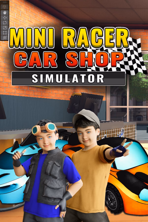 Mini Racer Car Shop Simulator poster