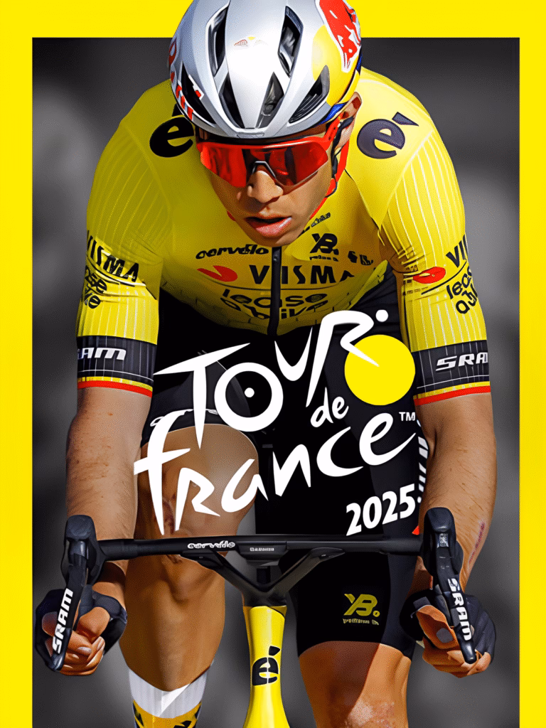 Tour de France 2025 poster