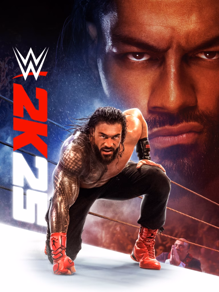 WWE 2K25 poster